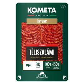 KOMETA SZEL.PAPRIKAS TELI SZALAMI 80GR VF.