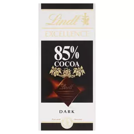 LINDT EXCELLENCE DARK 100GR 85% CSOK