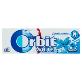 Orbit White Classic mentaízű rágógumi 14 g
