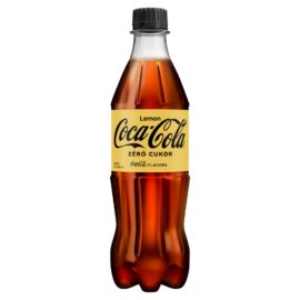 Coca-Cola Zero cola- és citromízű energiamentes szénsavas üdítőital édesítőszerekkel 500 ml