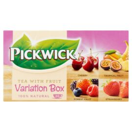 Pickwick Variációk gyümölcsízű fekete teák gyümölcsdarabokkal 20 filter 30 g