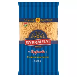 Gyermelyi copfocska 4 tojásos száraztészta 500 g