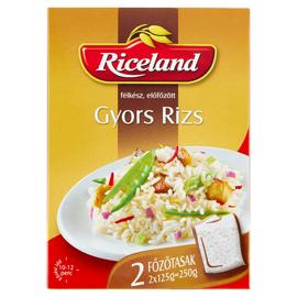 Riceland gyors rizs - félkész előfőzött 2 x 125 g