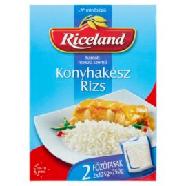 Riceland Konyhakész rizs 'A' minőségű hántolt hosszúszemű 2 x 125 g