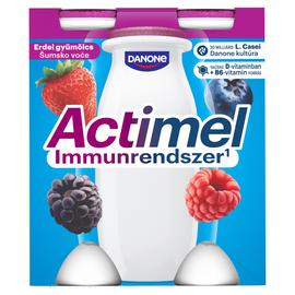 Danone Actimel zsírszegény, élőflórás, erdei gyümölcsízű joghurtital 4 x 100 g (400 g)