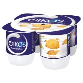 Danone Oikos Görög kekszízű élőflórás krémjoghurt 4 x 125 g