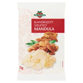 SZELETELT MANDULA 75G NATURFOOD