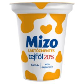 Mizo laktózmentes tejföl 20% 330 g