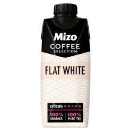 Mizo Coffee Selection Flat White UHT félzsíros kávés tej 330 ml