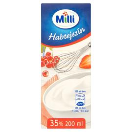 Milli UHT habtejszín 35% 200 ml