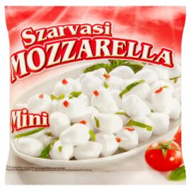 Szarvasi Mozzarella Mini zsíros, lágy sajt 100 g