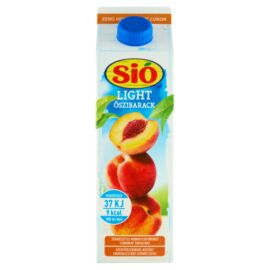 Sió Light energiaszegény rostos őszibarack gyümölcsital édesítőszerekkel 1 l