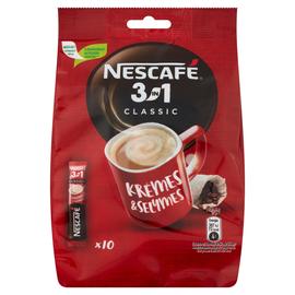 Nescafé 3in1 Classic azonnal oldódó kávéspecialitás 10 db 170 g