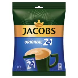 Jacobs Original 2in1 azonnal oldódó kávéitalpor 10 db 140 g