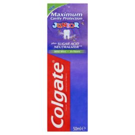 Colgate Maximum Cavity Protection Junior fogkrém 6 éves kortól 50 ml