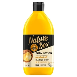 Nature Box testápoló Makadám dió érzékeny bőrre 385 ml