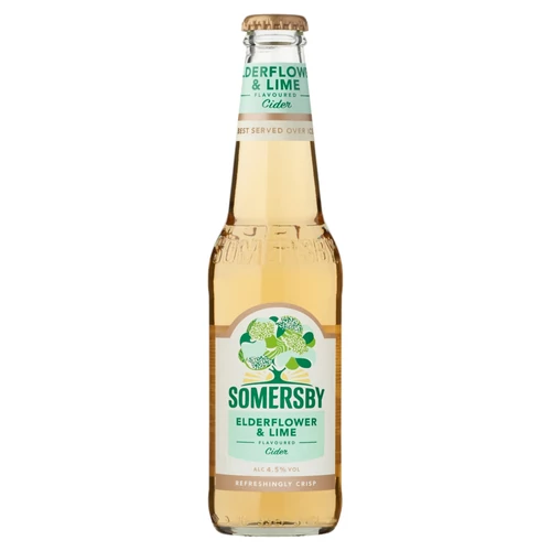 SOMERSBY ELDERF.LIME 330ML CIDER UV.
