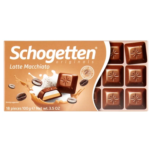 SCHOGETTEN CSOKI TEJ KAVEKREM 100GR