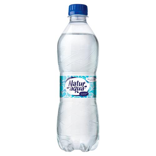 NaturAqua szén-dioxiddal dúsított természetes ásványvíz 500 ml