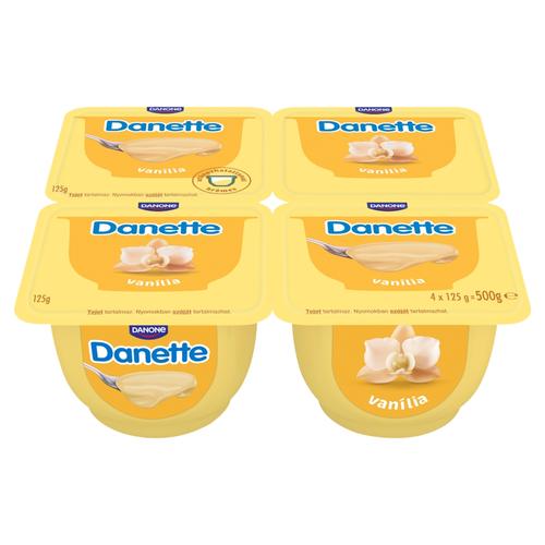 Danone Danette vaníliaízű puding 4 x 125 g