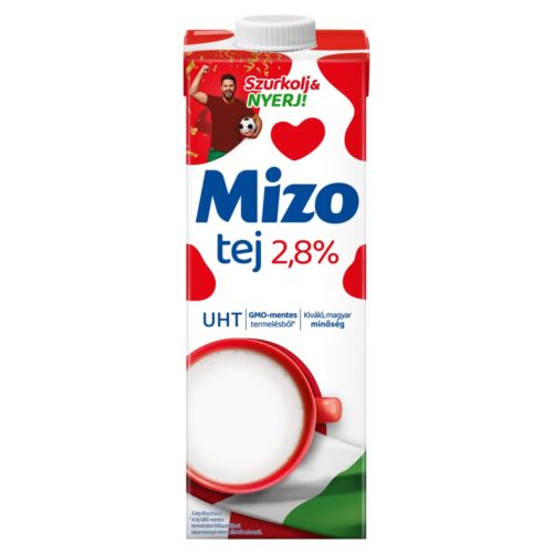 Mizo UHT félzsíros tej 2,8% 1 l