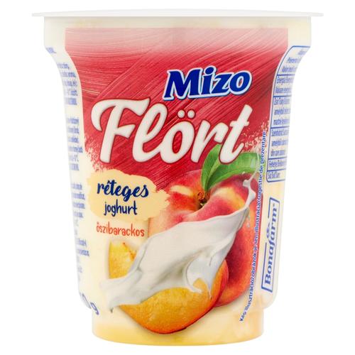 Mizo Flört őszibarackos réteges joghurt 150 g