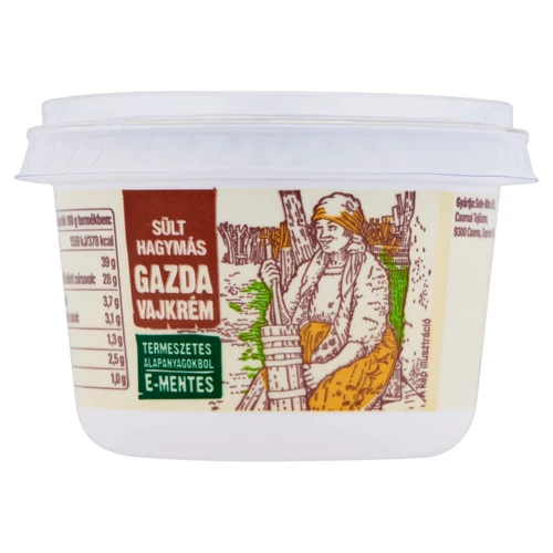 Gazda E-mentes sült hagymás vajkrém 200 g