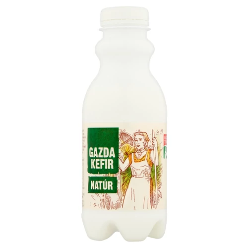 Gazda natúr élőflórás zsírszegény kefir 450 g
