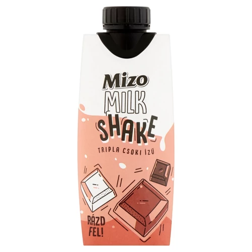 MIZO MILK SHAKE  TRIPLA CSOKI 315ML