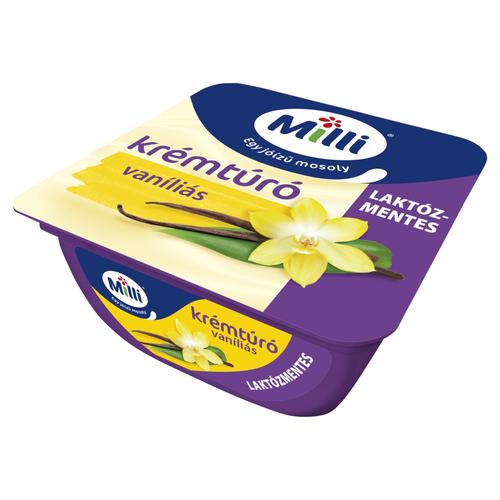 MILLI LAKTOZMENTES DESSZERT 90GR VANILIAS,MAZSOLAS