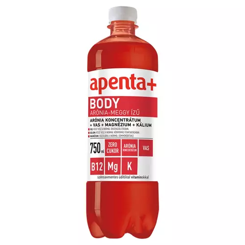 APENTA + BODY ARONIA-MEGGY 0,75L ZERO CUKOR SZENSAVMENTES