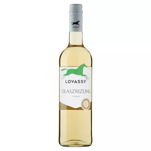 LOVASSY OLASZRIZLING SELECT. 0,75L SZARAZ FEHERBOR