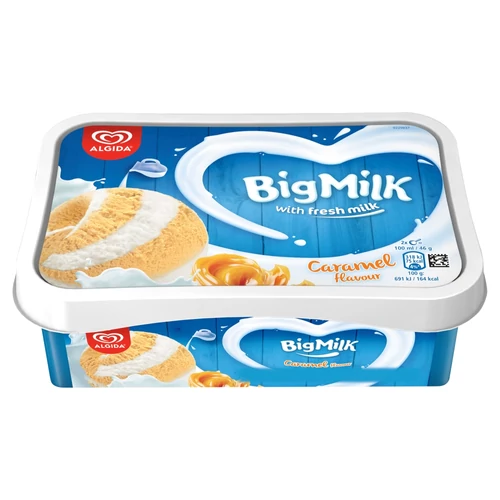 BIG MILK KARAMELL JEGKREM 1L