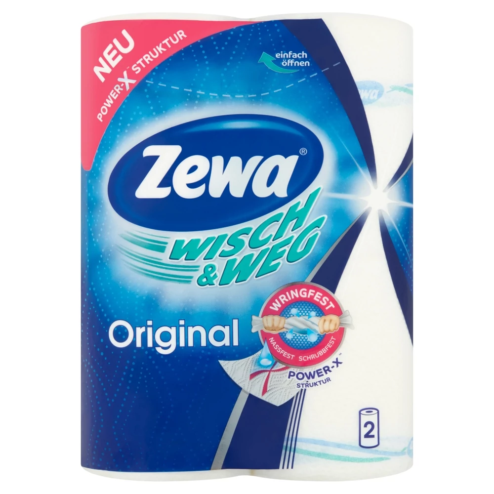 Zewa Wisch & Weg Original háztartási papírtörlő 2 rétegű 2 tekercs