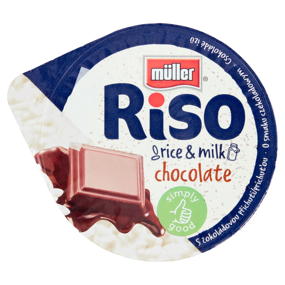 Müller Riso tejberizs desszert csokoládé ízű készítménnyel 200 g