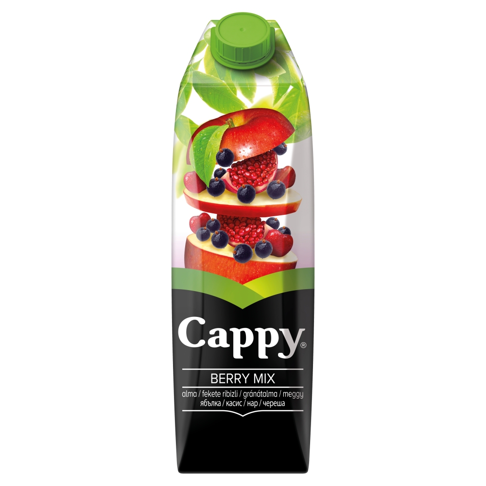 Cappy Berry Mix piros gyümölcsital bogyós gyümölcsökkel 1 l