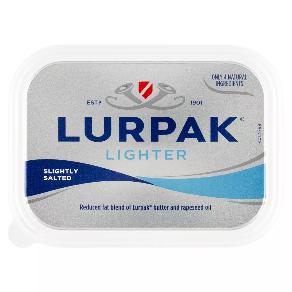 Lurpak enyhén sózott csökkentett zsírtartalmú kenhető keverék készítmény 200 g