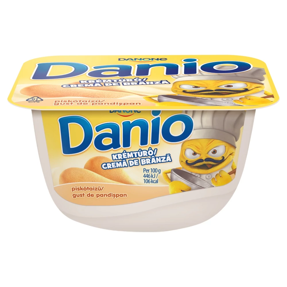 Danone Danio piskótaízű krémtúró 130 g