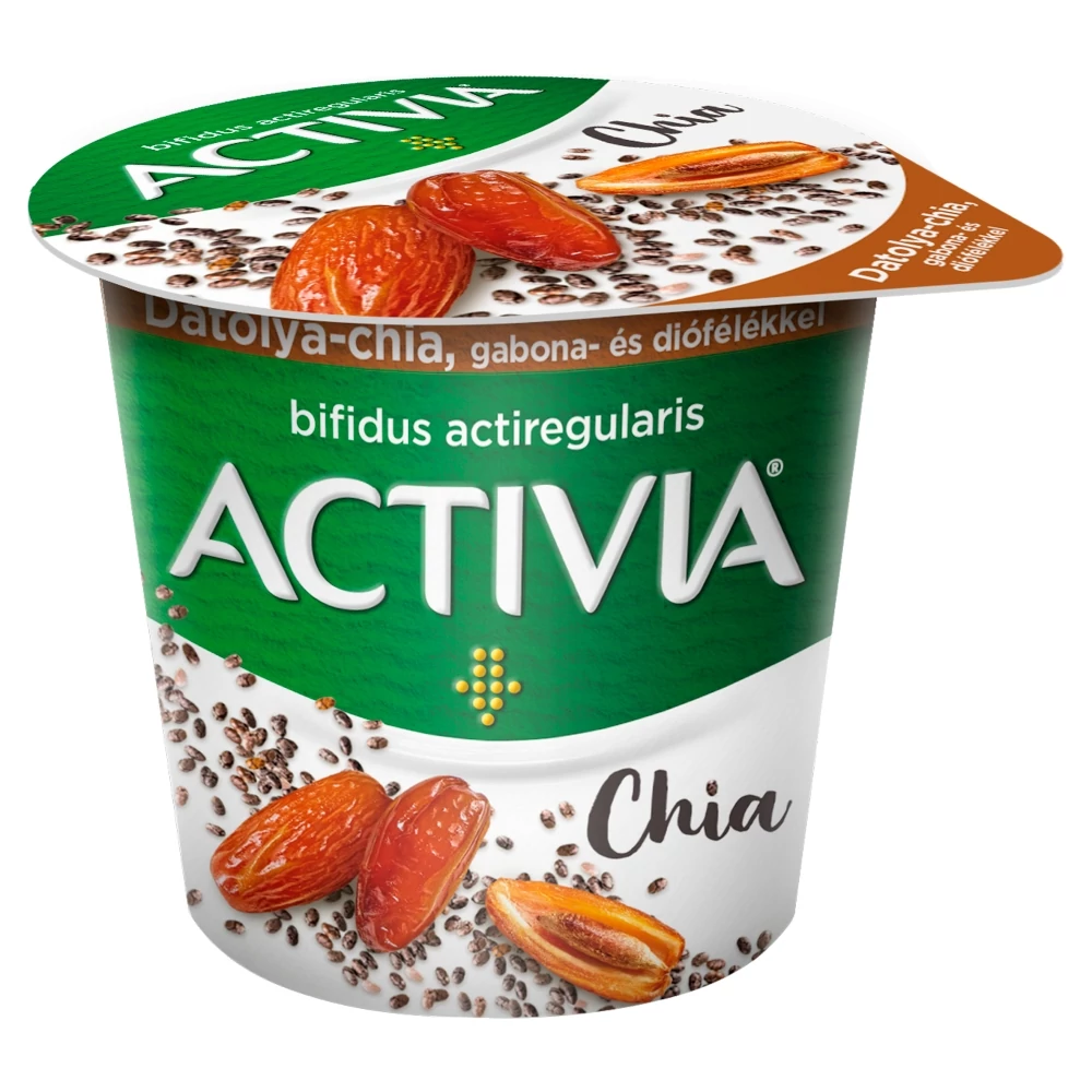 Danone Activia élőflórás joghurt chia maggal 125 g