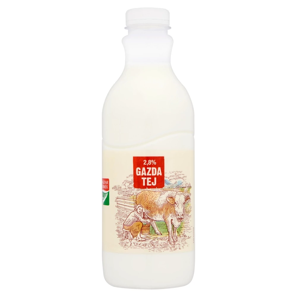 Gazda félzsíros tej 2,8% 1 l
