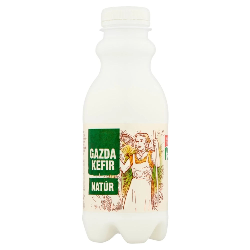 Gazda natúr élőflórás zsírszegény kefir 450 g