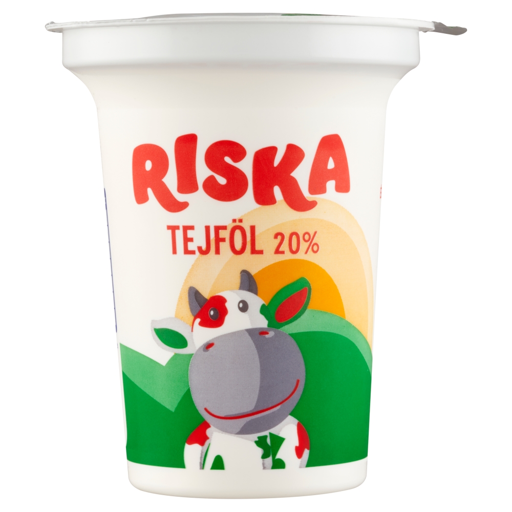 Riska élőflórás tejföl 20% 330 g