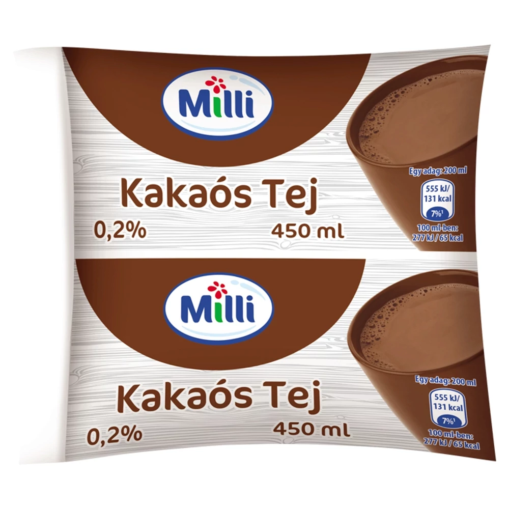 Milli Oké! UHT kakaós tej 450 ml