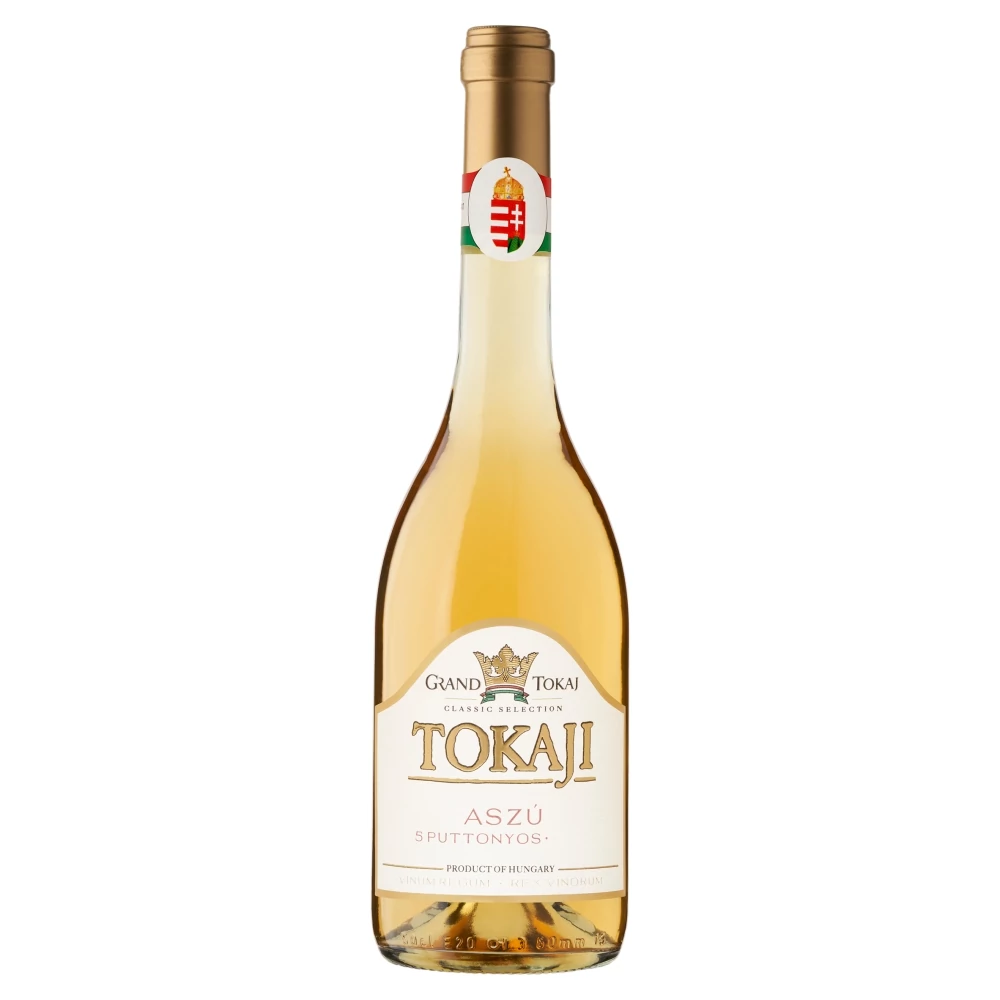 Grand Tokaj Classic Selection Tokaji Aszú 5 puttonyos édes fehér tokaji borkülönlegesség 10,5% 0,5 l