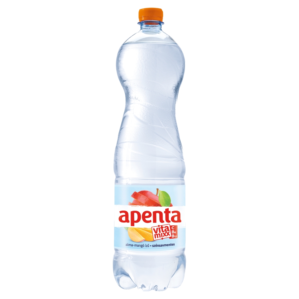 Apenta Vitamixx alma-mangó ízű szénsavmentes üdítőital természetes ásványvízzel 1,5 l