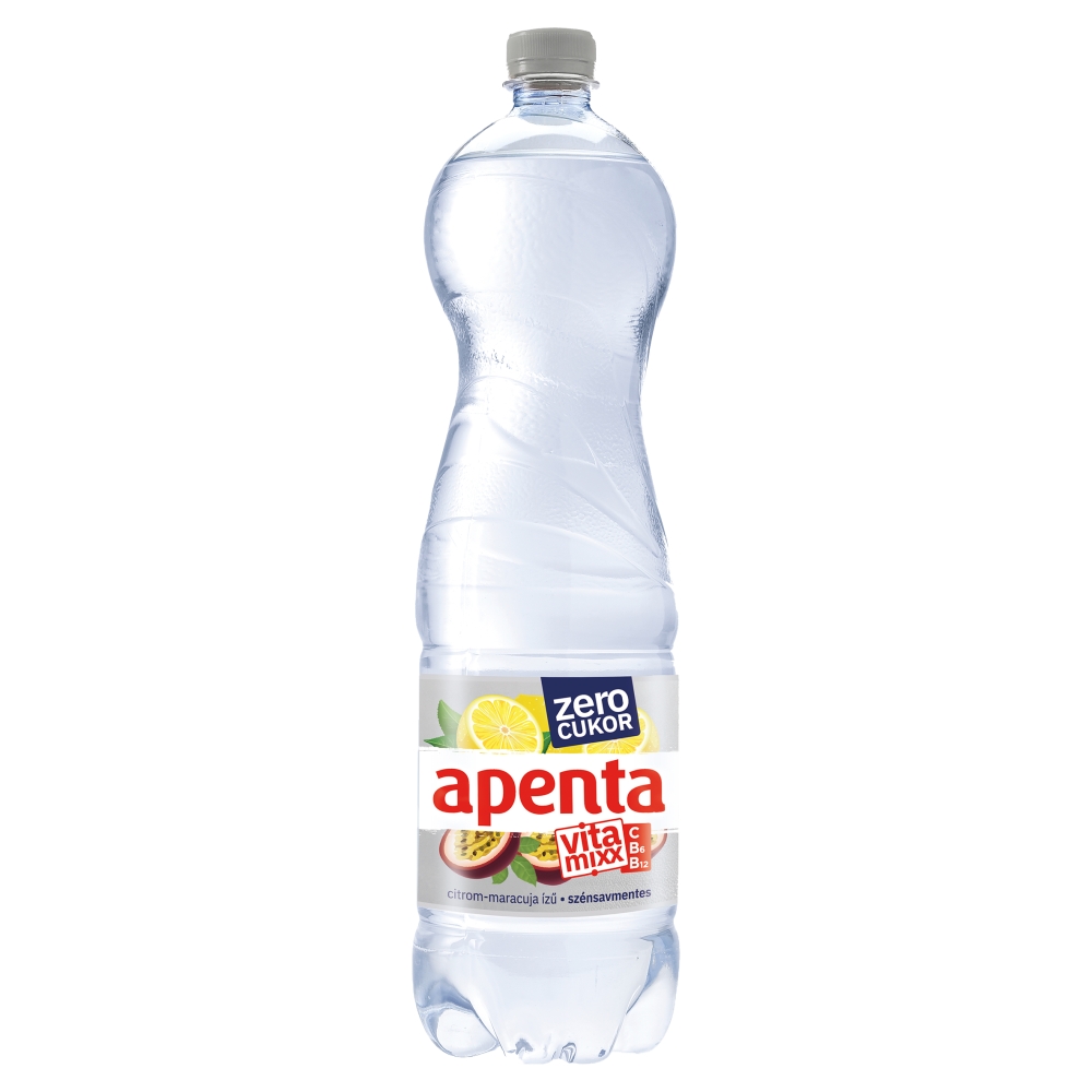 Apenta Vitamixx Zero citrom-maracuja ízű szénsavmentes, energiamentes üdítőital 1,5 l