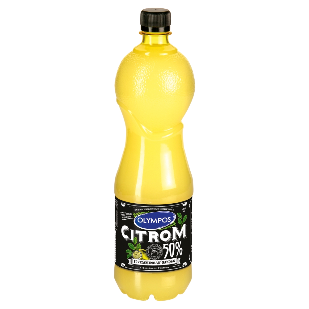 Olympos citrom ízesítő 50% citromlé tartalommal 1 l