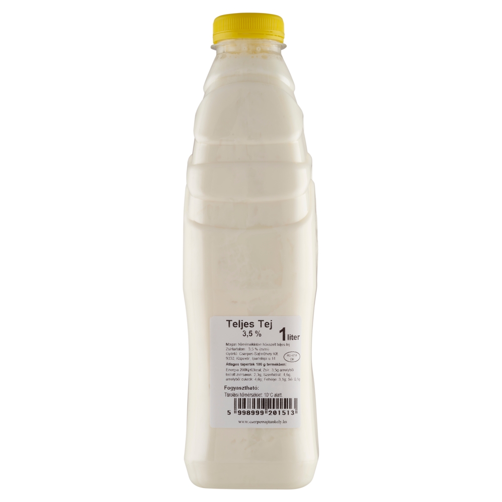 Cserpes friss tej 1 l 3,5%