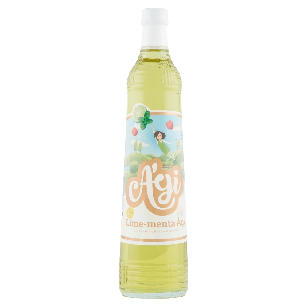 Ági Lime-menta Ági lime-menta ízű gyümölcsszörp 0,7 l