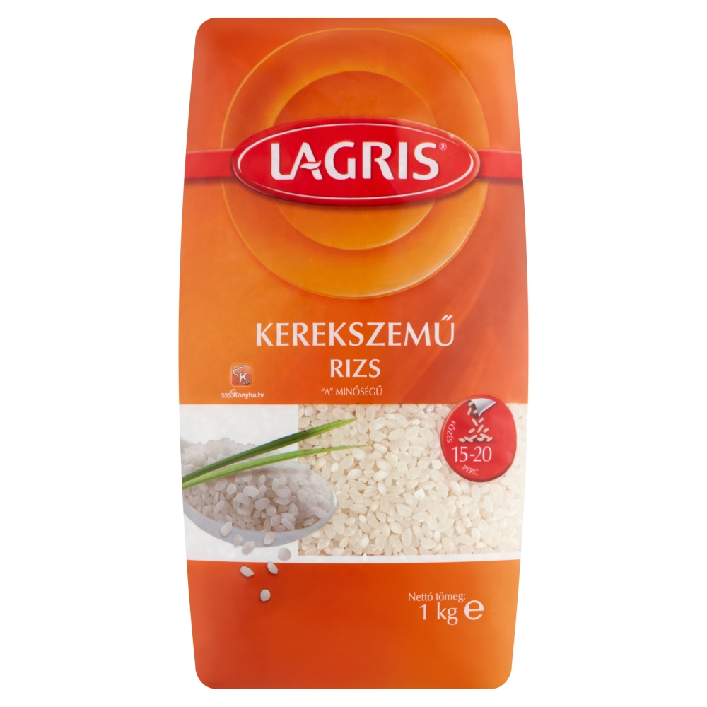 Lagris kerekszemű rizs 1 kg